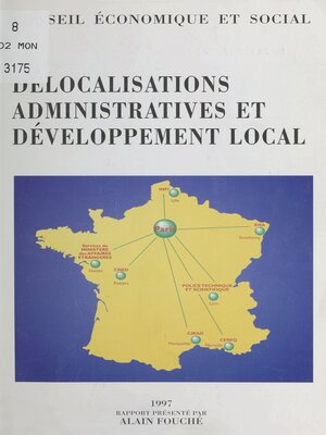cover image of Délocalisations administratives et développement local